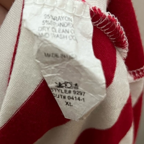 Cool Melon American Flag Short Sleeve Top Size XL - Picture 3 of 3